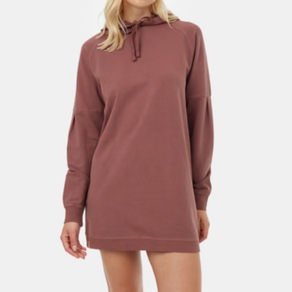 Tentree French terry hoodie dress